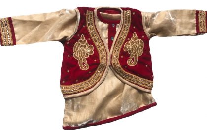 Baby Boy Red Pasni Dress