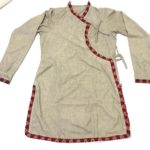 Men Designer Khaki Daura Suruwal