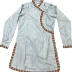 Men designer silver grey daura suruwal