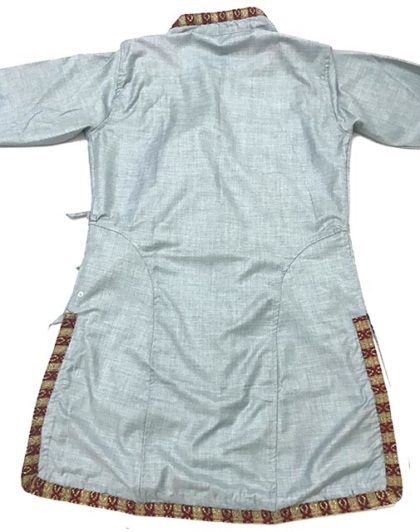 Men designer silver grey daura suruwal