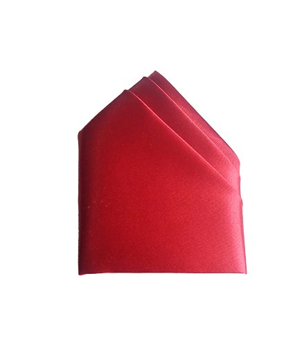 Red Pocket Square