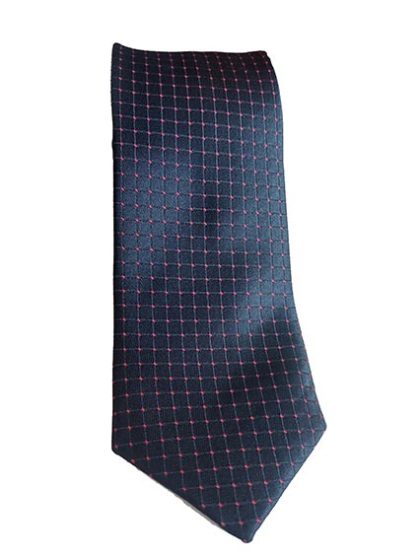 blue box design tie