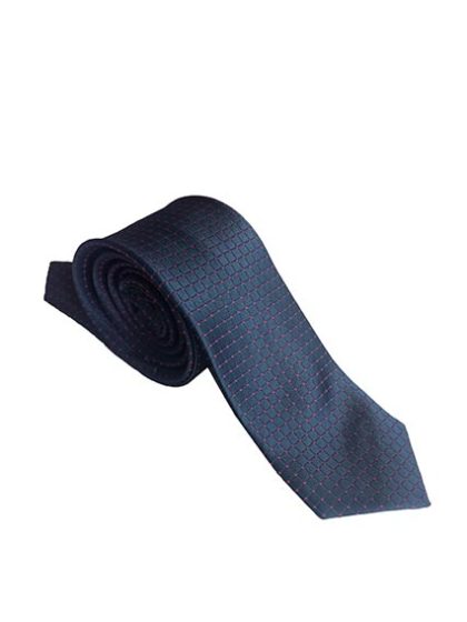 blue box design tie