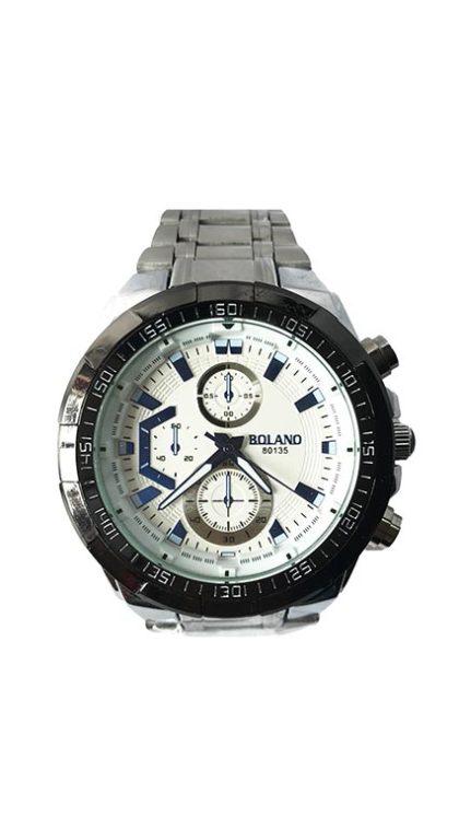 white dial bolano watch