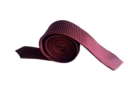 red box design tie