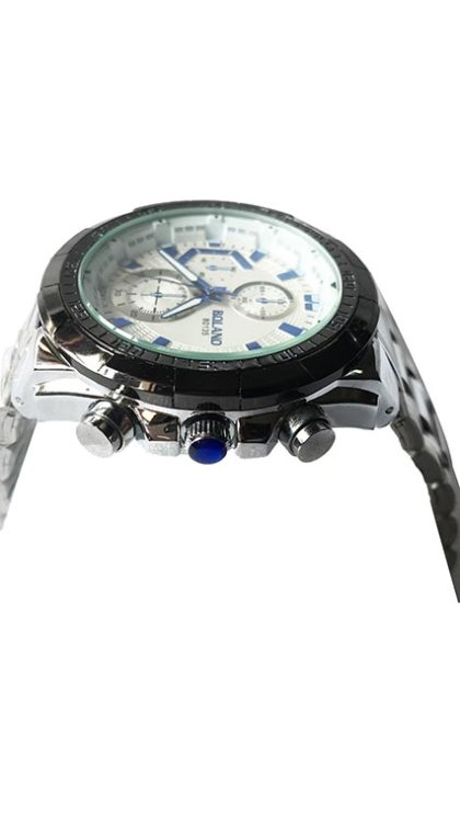 white dial bolano watch