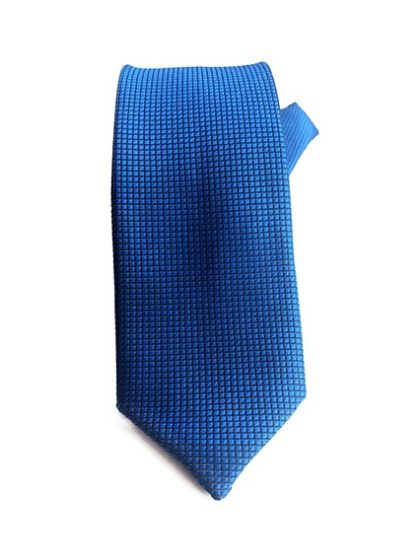 blue texture design tie