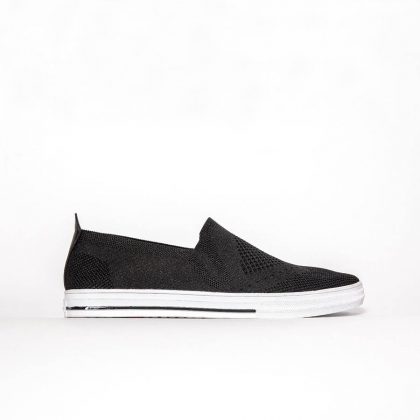 Caliber Men casual Slip-On Shoes - Black