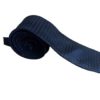 blue pattern design tie