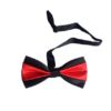 Black & Red Bow Tie