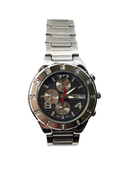 Navy Dial Multi-function Women Watch