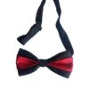 Maroon & Black Bow Tie