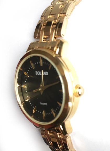 Men Black Dial Watch