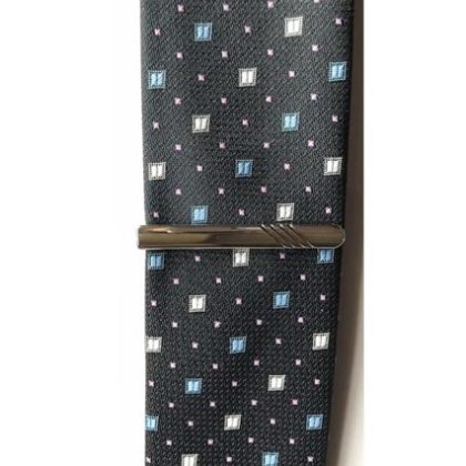 lining silver tie pin