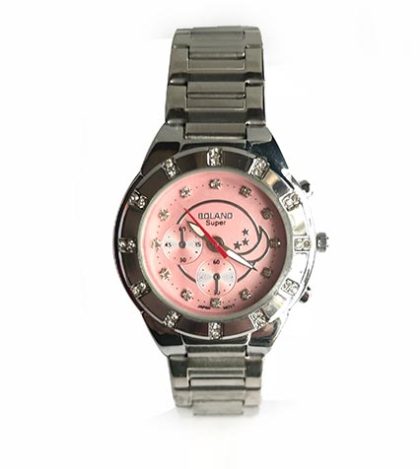 Pink Dial Bolano Women Watch