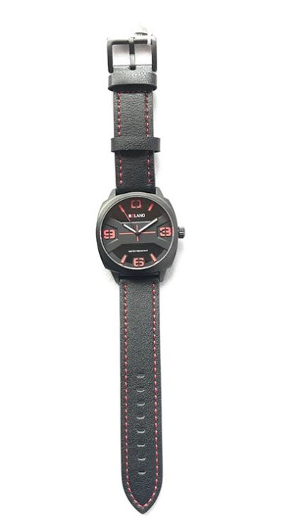 bolano black fashion watch