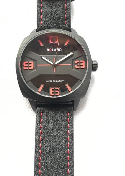 bolano black fashion watch