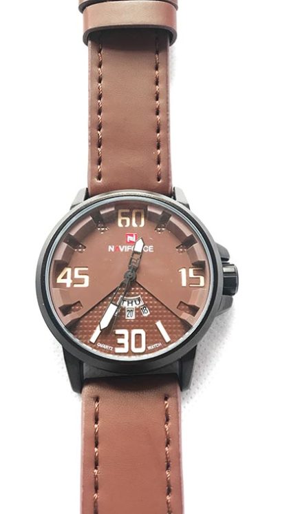 NAVIFORCE Brown Fashion Watch
