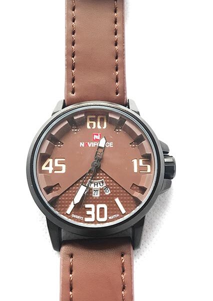 NAVIFORCE Brown Fashion Watch