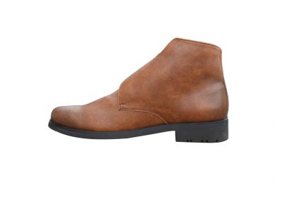 Caliber Double Monk Strap Leather Boot