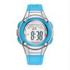 baby blue digital watch