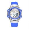 sky blue digital watch