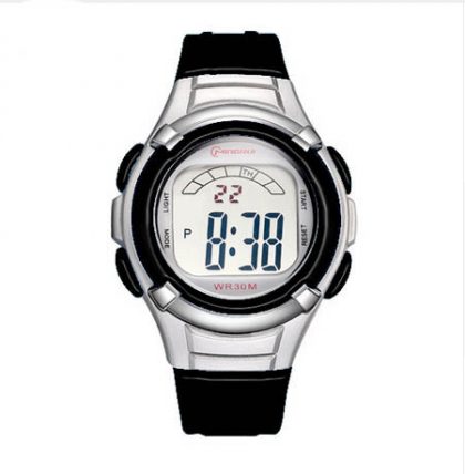 kids black digital watch