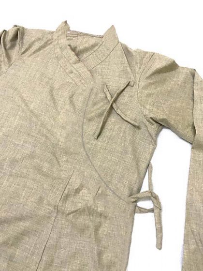 Men Plain khaki daura suruwal