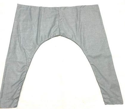 Men Plain Silver Grey Daura Suruwal