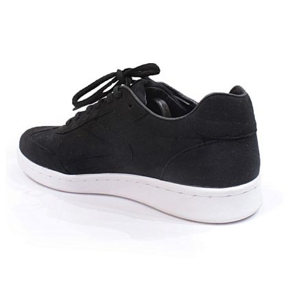 Caliber Men Casual Lace Up Sneaker - Black