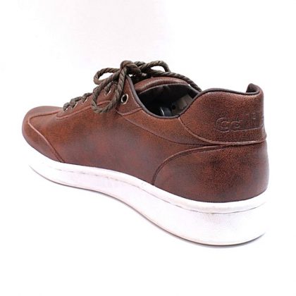 Caliber Men Casual Lace Up Sneaker - Brown