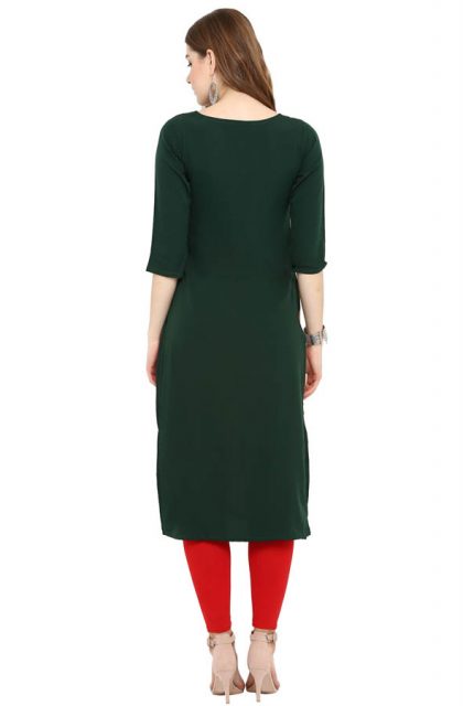 Women Floral Print Multi-colored Kurtis