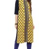 Women Floral Printed Yellow Kurtis