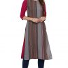 Geometric Printed Grey Kurtis