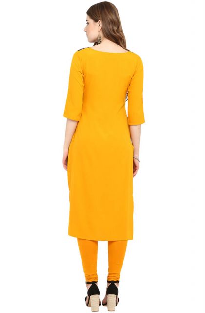 Floral Printed Multicolored Kurtis