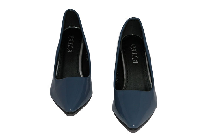 Paila Woman Heel - Navy - KAPADAA.COM