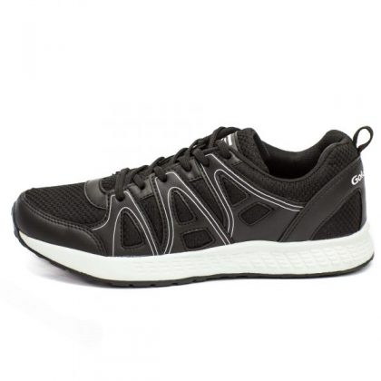 Goldstar Men G10-201 Running Shoes - Black/White