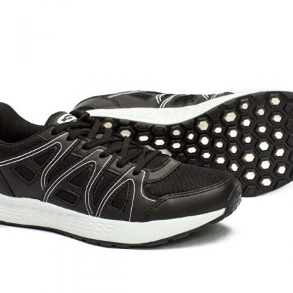 Goldstar Men G10-201 Running Shoes - Black/White