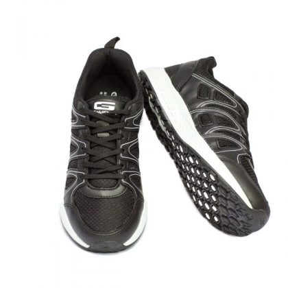 Goldstar Men G10-201 Running Shoes - Black/White