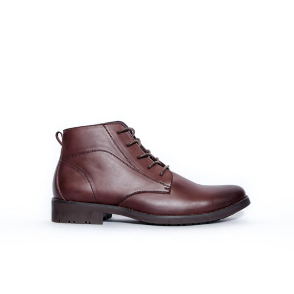 Caliber Men Lace Up Boot - Wine Red