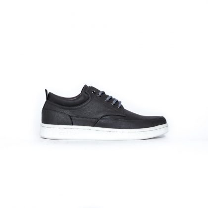 Caliber Men Casual Oil Pull Leather Shoes - Grey