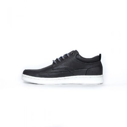 Caliber Men Casual Oil Pull Leather Shoes - Grey