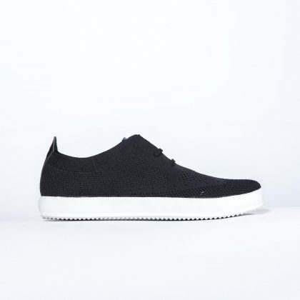 Caliber Men Casual Lace Up Shoes - Black