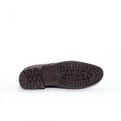 Caliber Men Lace Up Boots - Wine Red