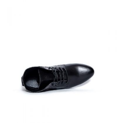 Caliber Men Lace Up Boots - Black