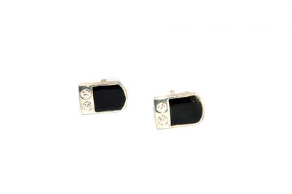 Luxury Semi-Rectangle Design Cufflinks