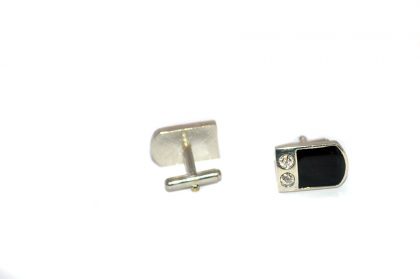Luxury Semi-Rectangle Design Cufflinks