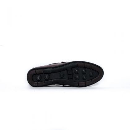 Caliber Men Casual Slip-On Shoes - Coffee