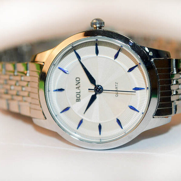 Bolano Silver Toned Analogue Women Watch