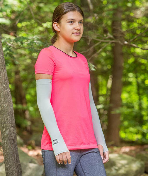 Grey Insect Repellent Sleeves